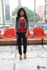 Alekhya at Srimanthudu Movie Hungama